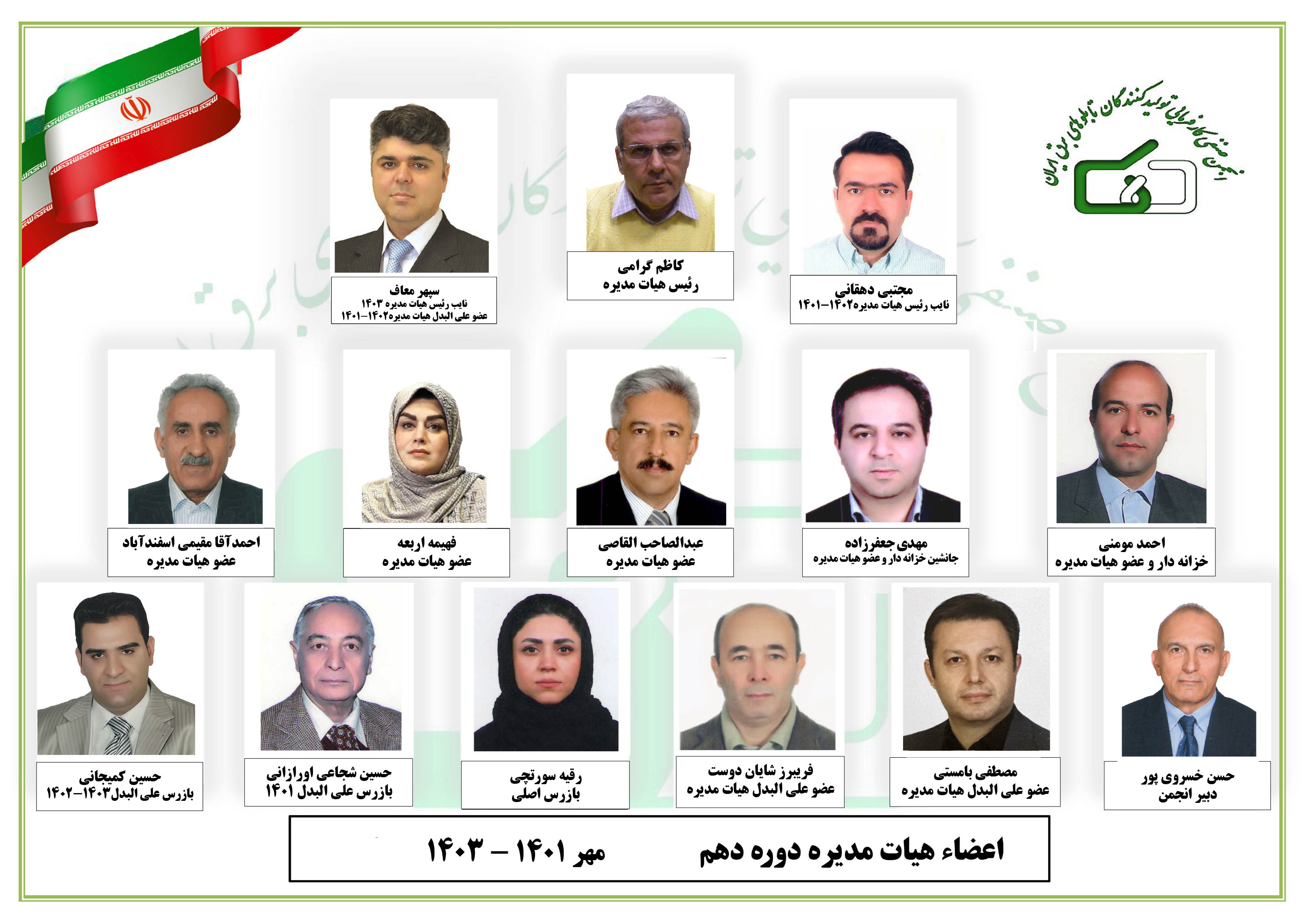 هیت مدیره در گذر زمان