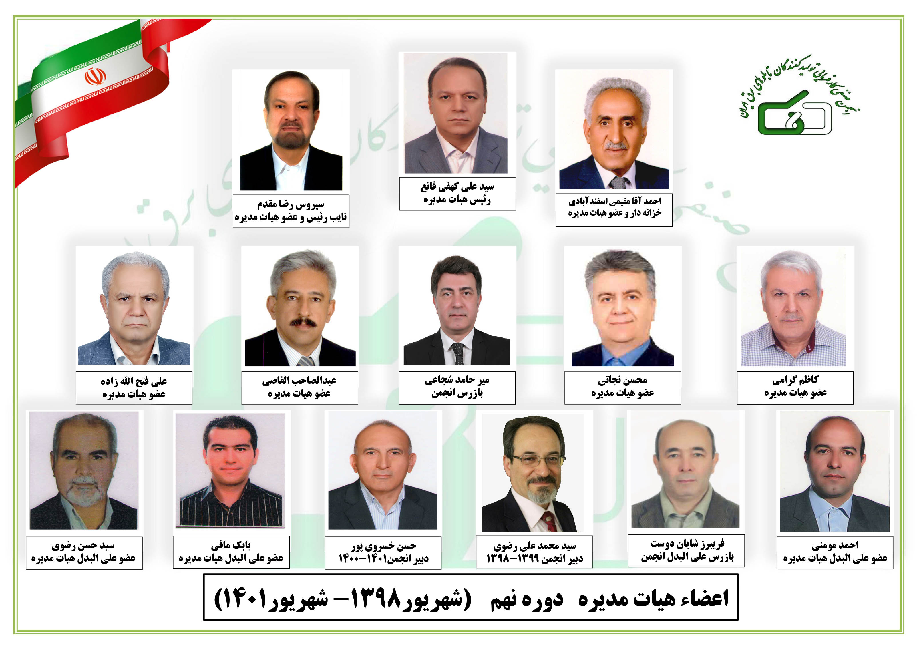 هیت مدیره در گذر زمان